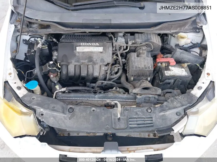 JHMZE2H77AS008851 2010 Honda Insight Ex