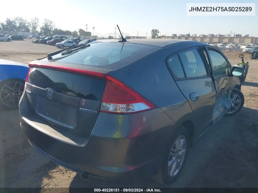 JHMZE2H75AS025289 2010 Honda Insight Ex