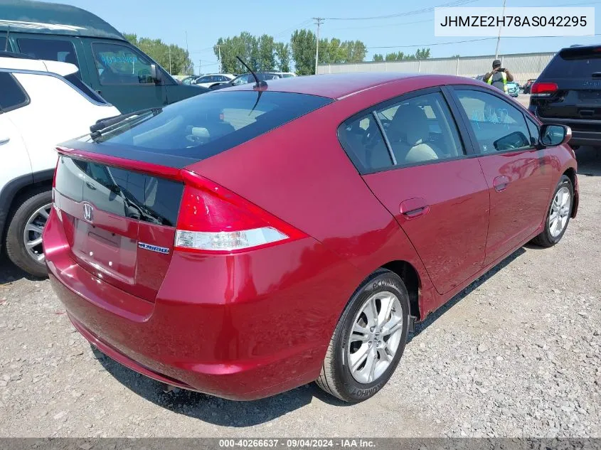 JHMZE2H78AS042295 2010 Honda Insight Ex