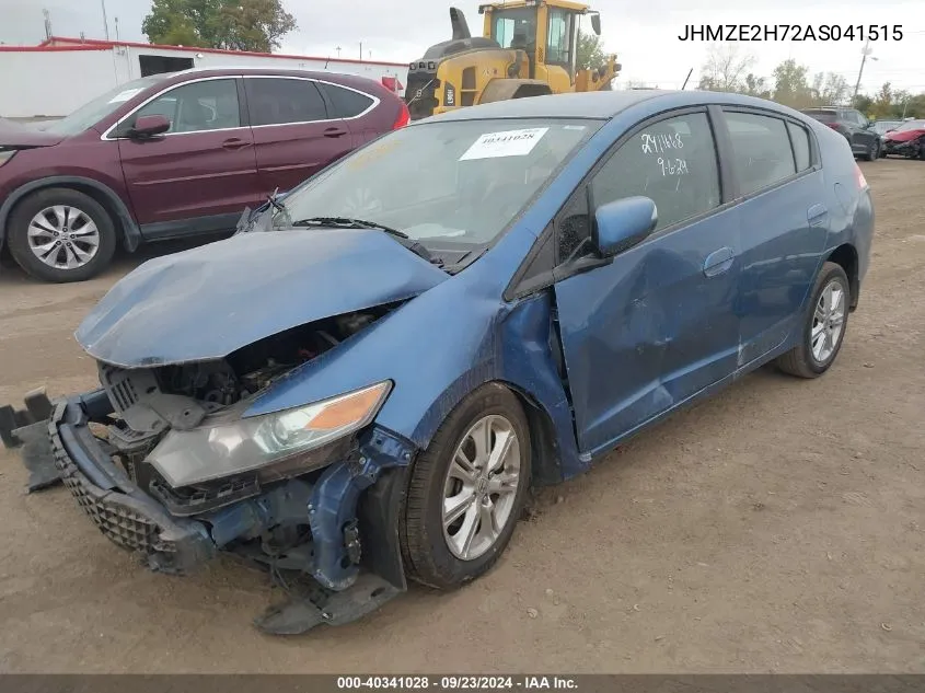 JHMZE2H72AS041515 2010 Honda Insight Ex