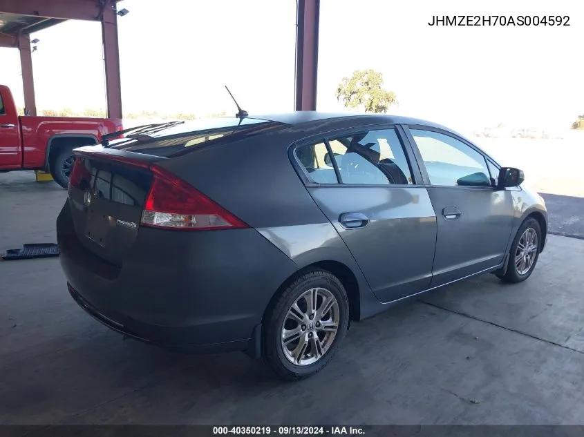 JHMZE2H70AS004592 2010 Honda Insight Ex