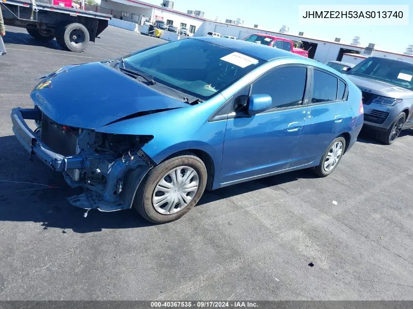 JHMZE2H53AS013740 2010 Honda Insight Lx