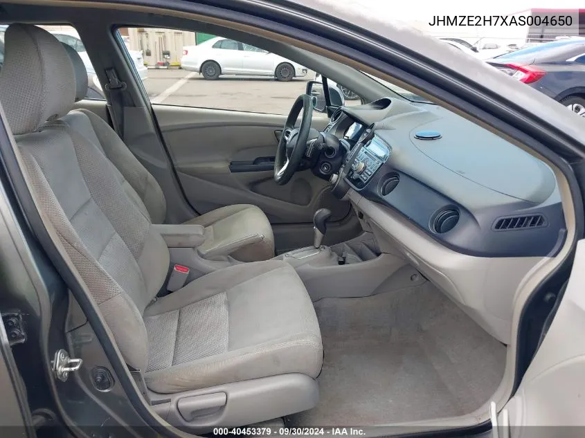 JHMZE2H7XAS004650 2010 Honda Insight Ex