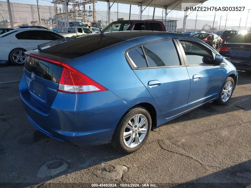 JHMZE2H76AS003527 2010 Honda Insight Ex