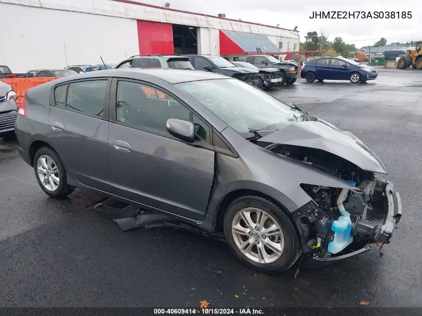 2010 Honda Insight Ex VIN: JHMZE2H73AS038185 Lot: 40609414