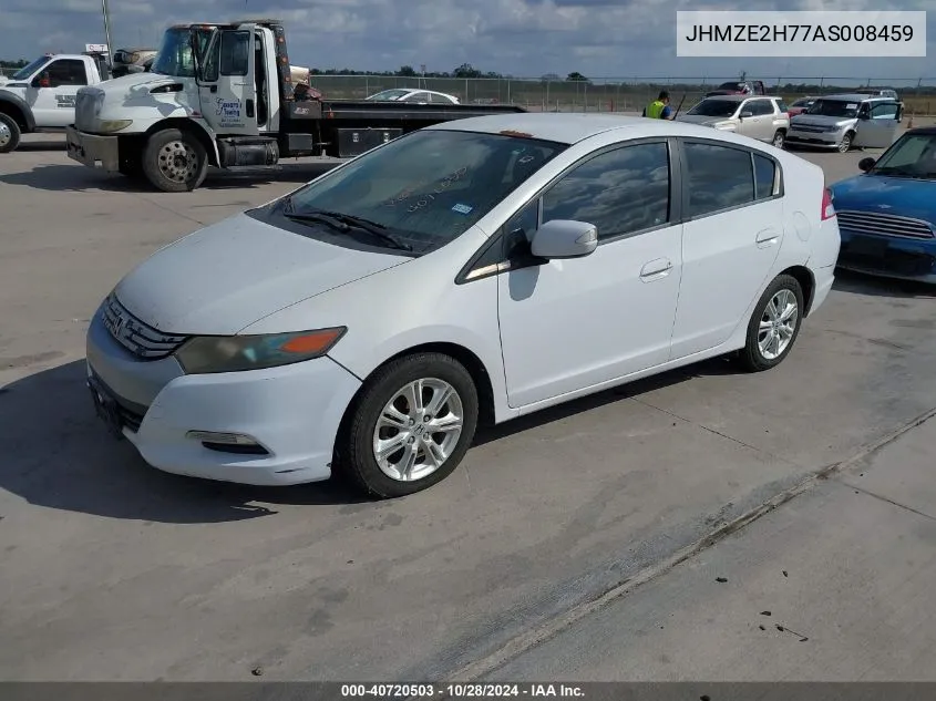 JHMZE2H77AS008459 2010 Honda Insight Ex