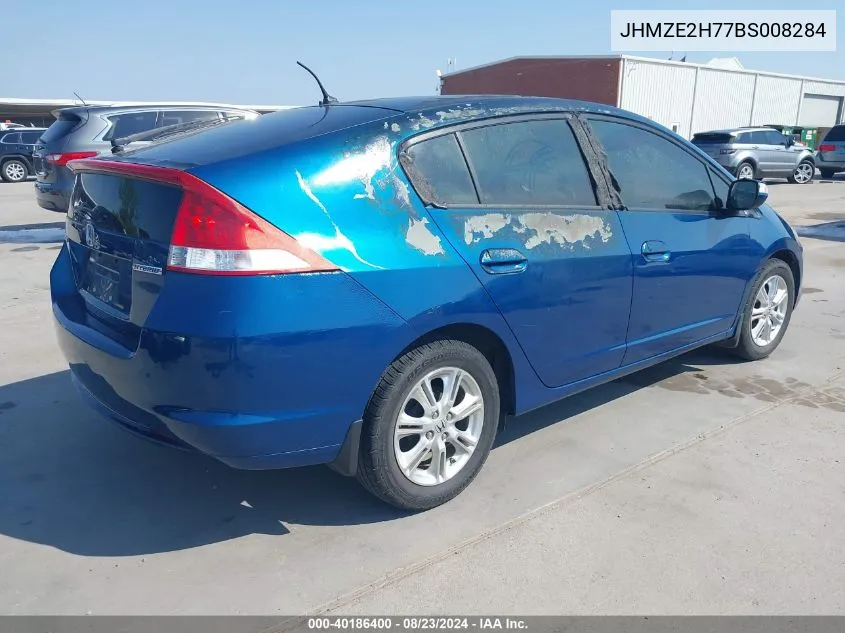 JHMZE2H77BS008284 2011 Honda Insight Ex