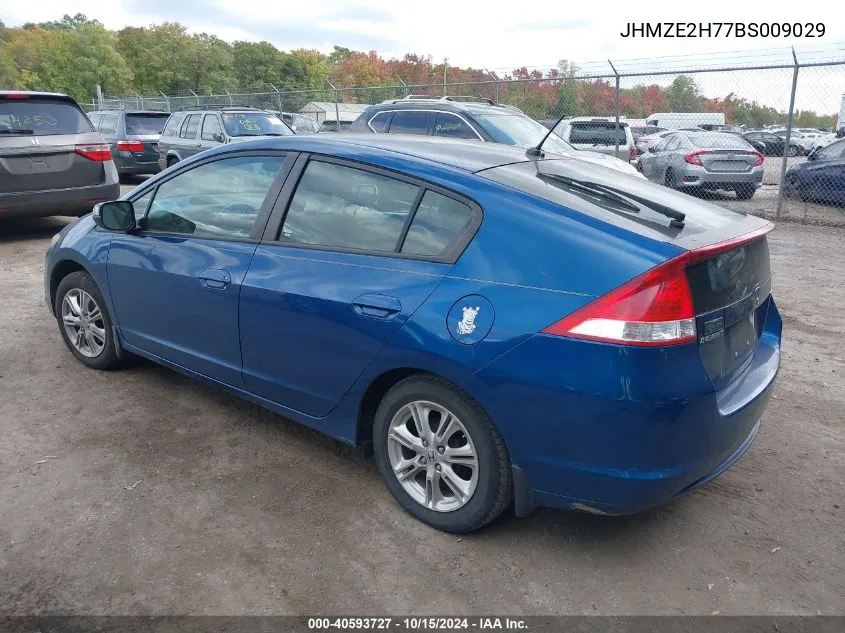 JHMZE2H77BS009029 2011 Honda Insight Ex