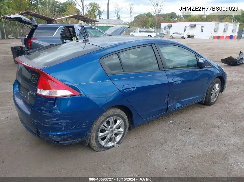 JHMZE2H77BS009029 2011 Honda Insight Ex