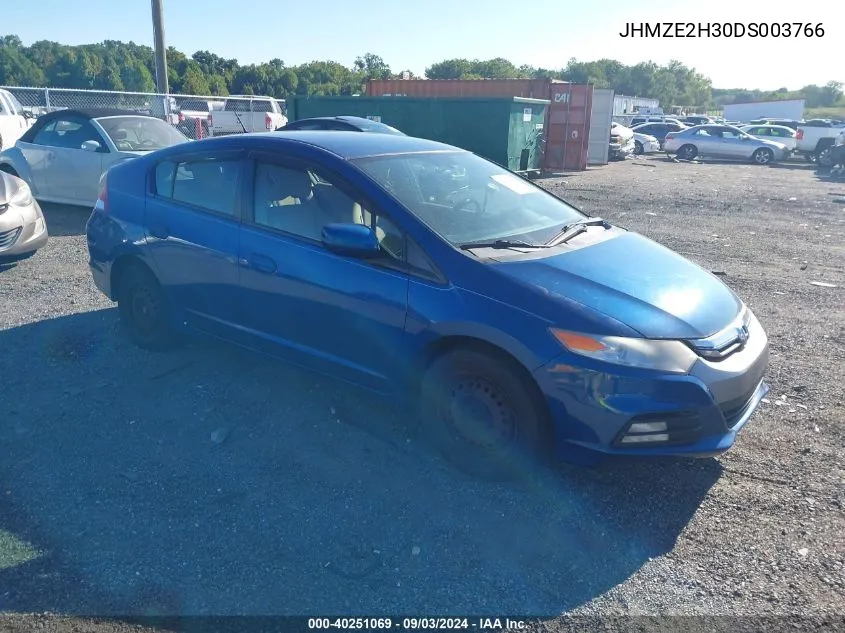 JHMZE2H30DS003766 2013 Honda Insight