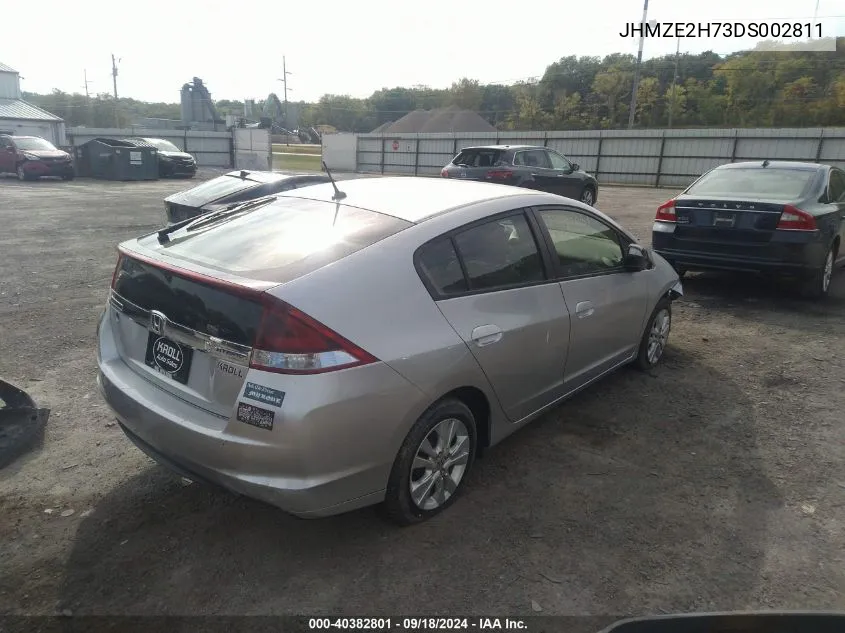 JHMZE2H73DS002811 2013 Honda Insight Ex