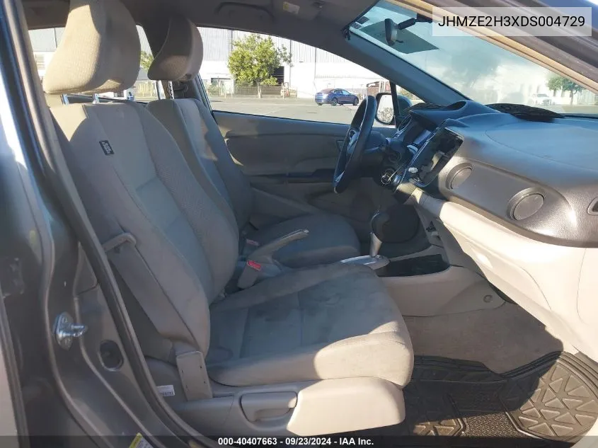 JHMZE2H3XDS004729 2013 Honda Insight