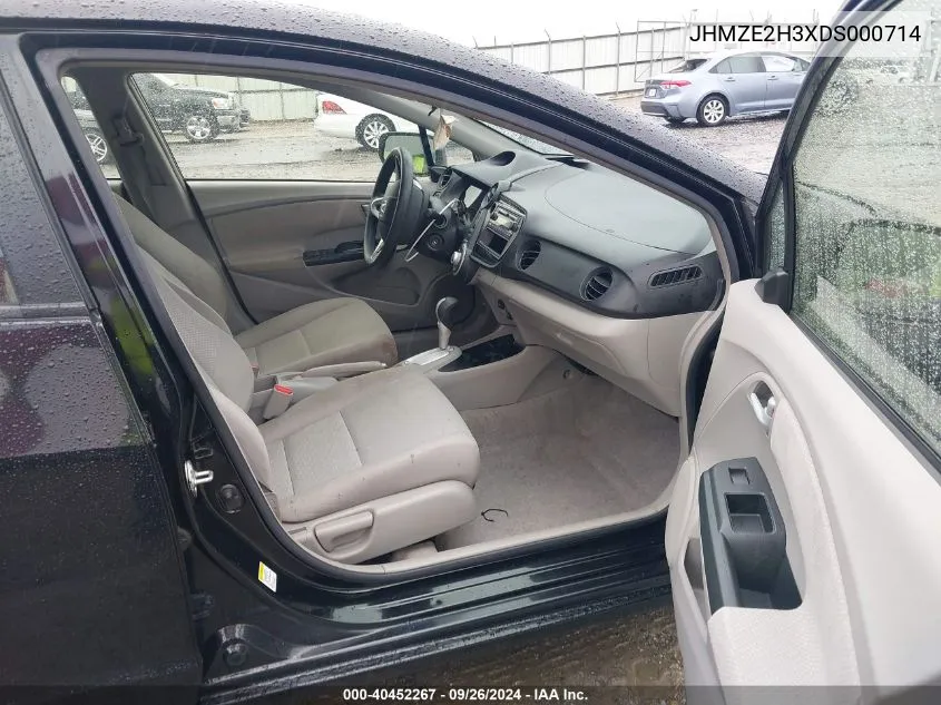 JHMZE2H3XDS000714 2013 Honda Insight