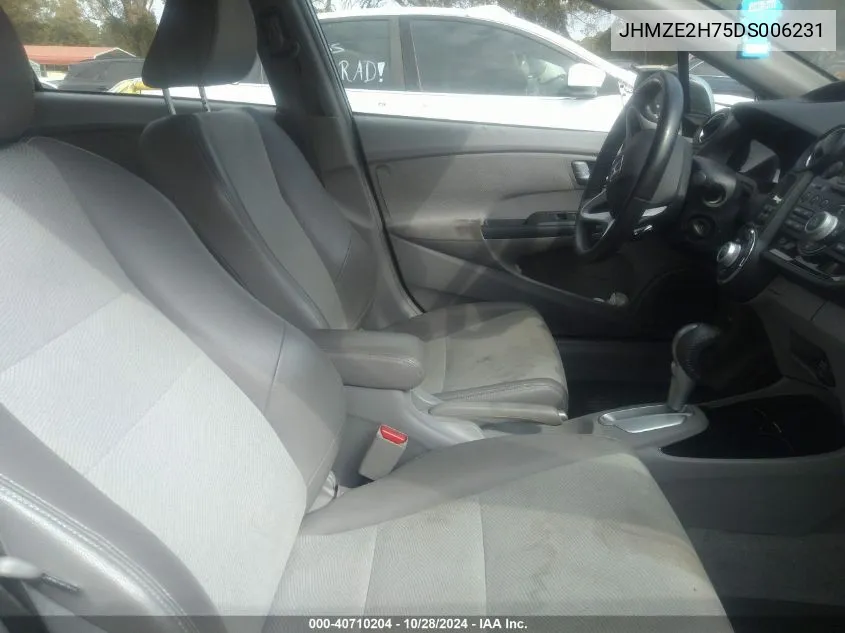 JHMZE2H75DS006231 2013 Honda Insight Ex