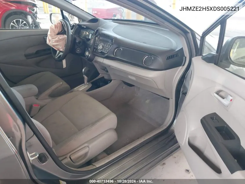 JHMZE2H5XDS005221 2013 Honda Insight Lx