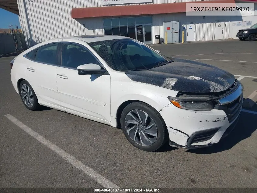 2019 Honda Insight Touring VIN: 19XZE4F91KE009970 Lot: 40643137