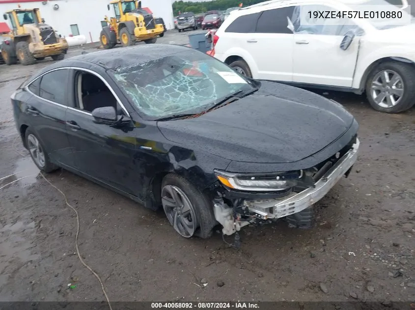 2020 Honda Insight Ex VIN: 19XZE4F57LE010880 Lot: 40058092