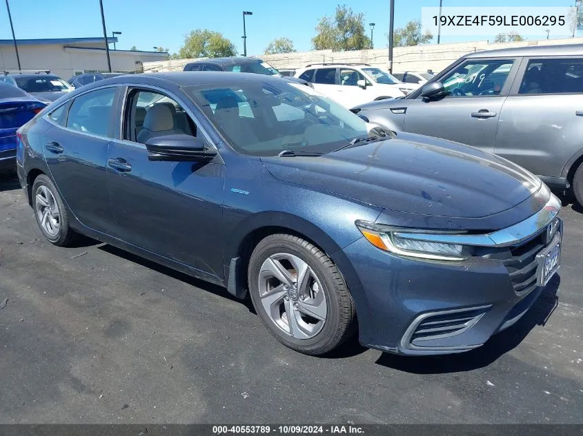 2020 Honda Insight Ex VIN: 19XZE4F59LE006295 Lot: 40553789