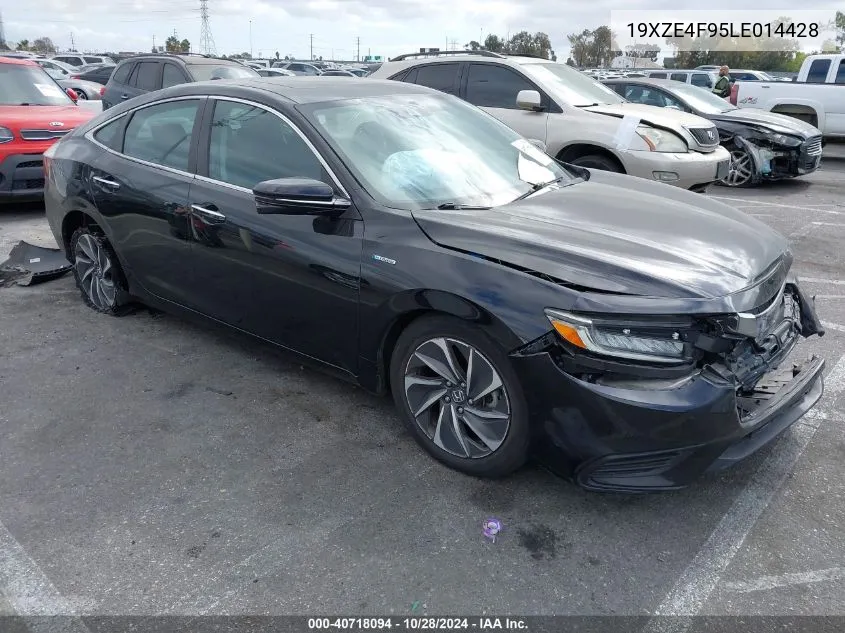 2020 Honda Insight Touring VIN: 19XZE4F95LE014428 Lot: 40718094