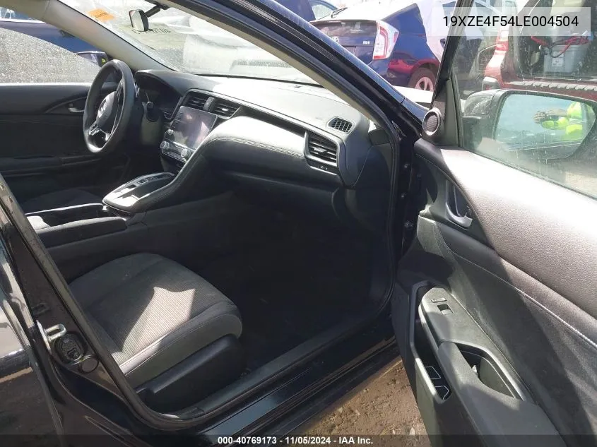 2020 Honda Insight Ex VIN: 19XZE4F54LE004504 Lot: 40769173