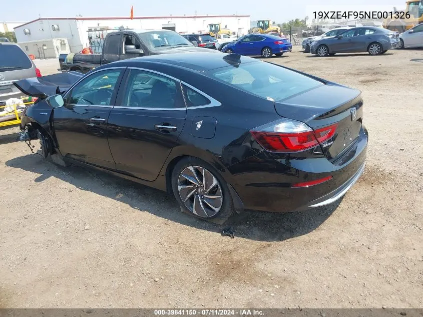 19XZE4F95NE001326 2022 Honda Insight Touring