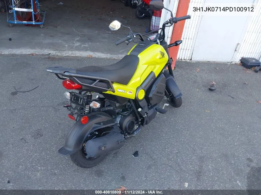 2023 Honda Nva110 B VIN: 3H1JK0714PD100912 Lot: 40810809