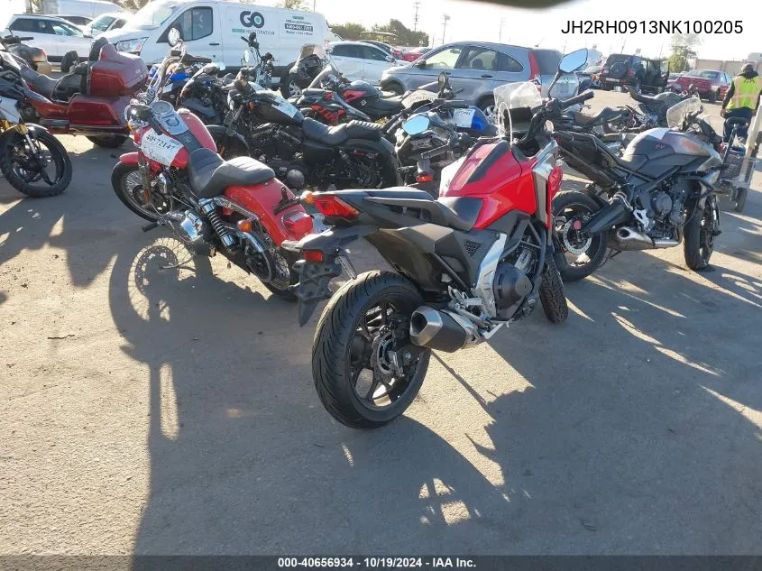 2022 Honda Nc750 Xd VIN: JH2RH0913NK100205 Lot: 40656934