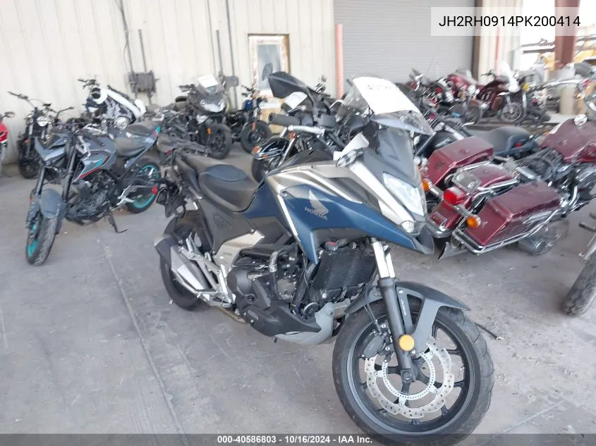 2023 Honda Nc750 Xd VIN: JH2RH0914PK200414 Lot: 40586803