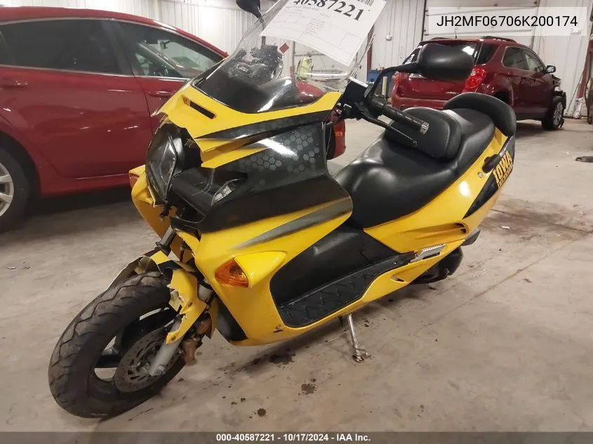 JH2MF06706K200174 2006 Honda Nss250 S