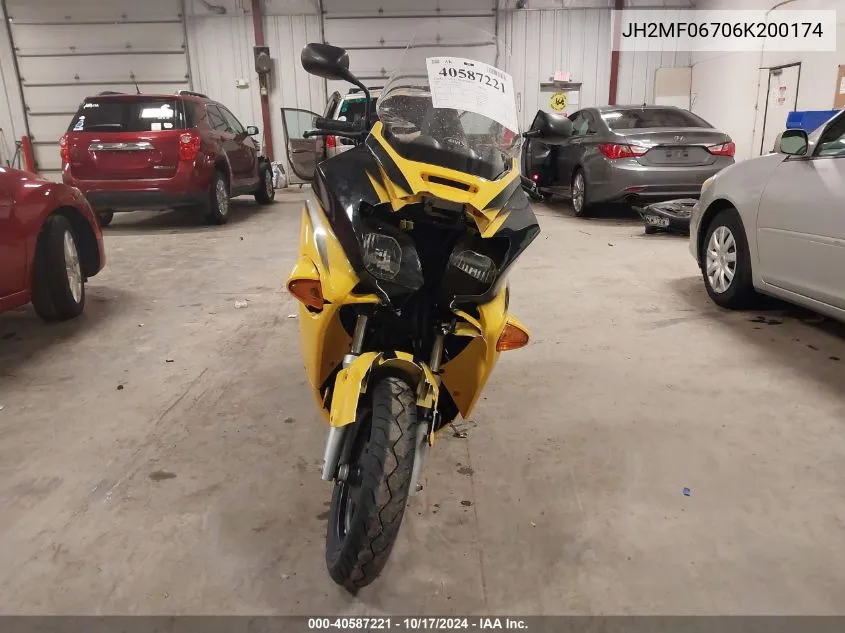 JH2MF06706K200174 2006 Honda Nss250 S