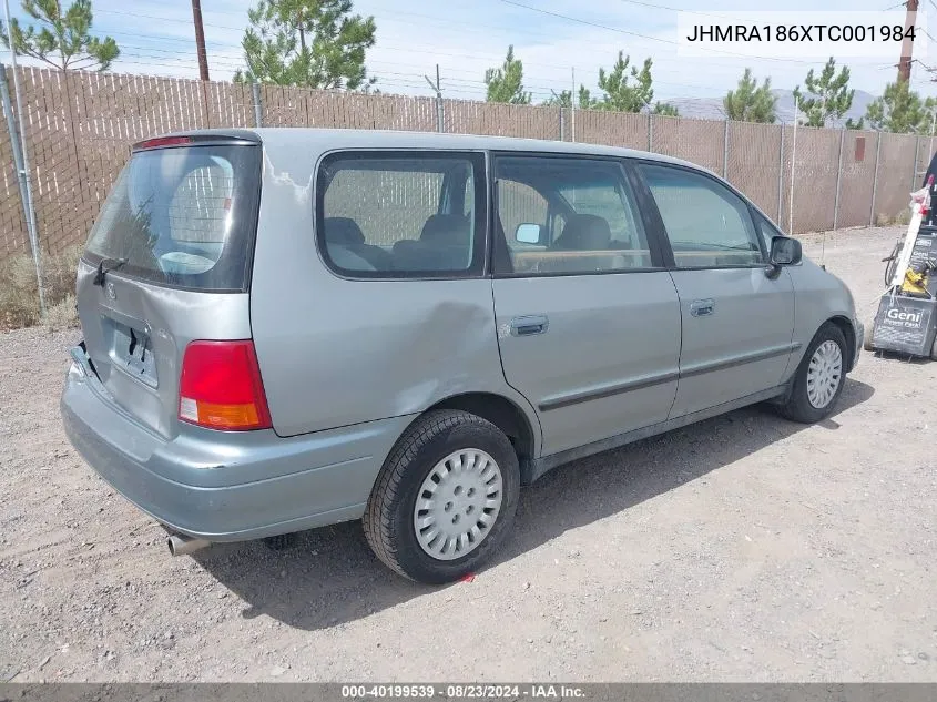 JHMRA186XTC001984 1996 Honda Odyssey Lx