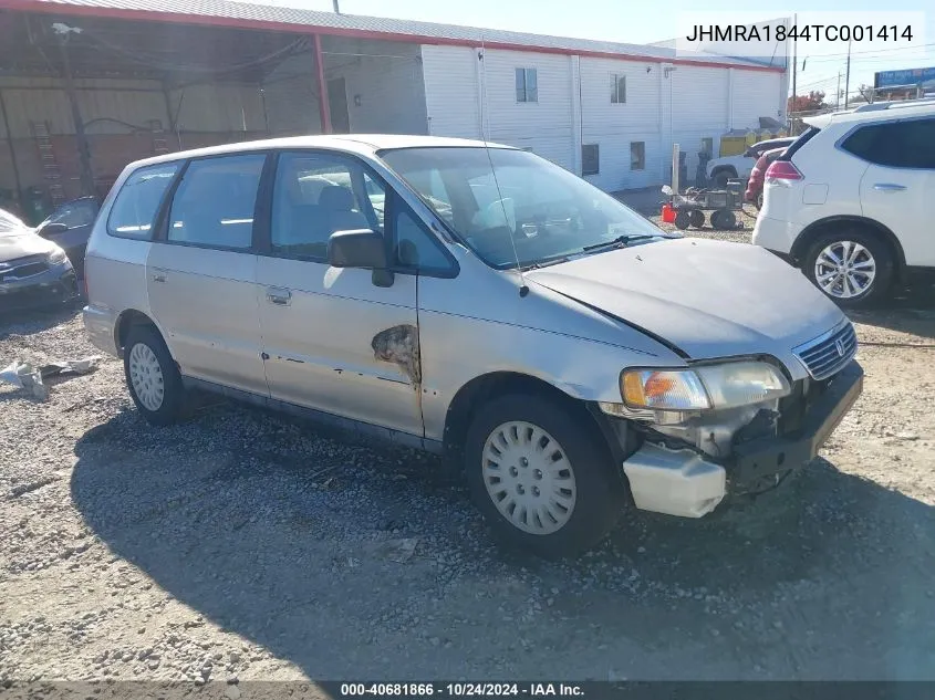 1996 Honda Odyssey Lx VIN: JHMRA1844TC001414 Lot: 40681866