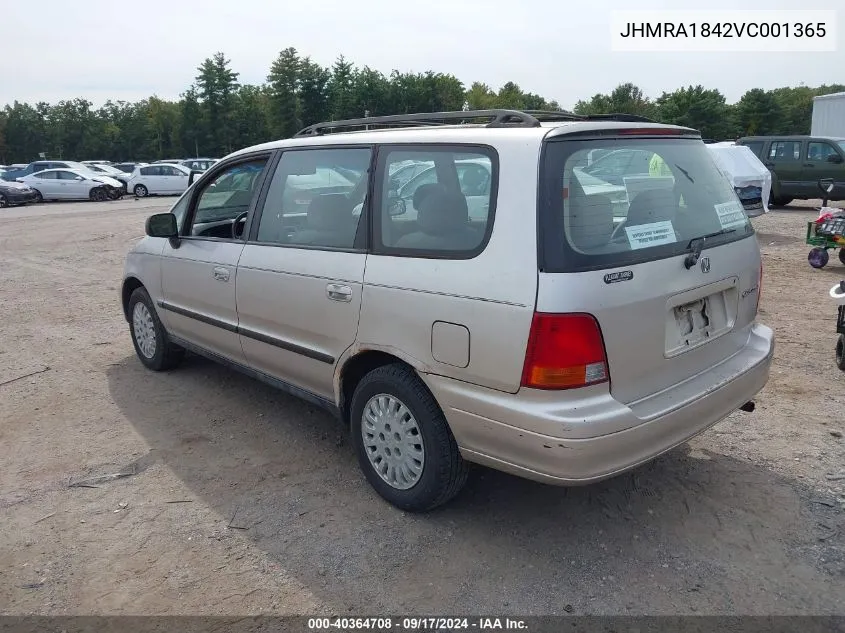 1997 Honda Odyssey Lx VIN: JHMRA1842VC001365 Lot: 40364708