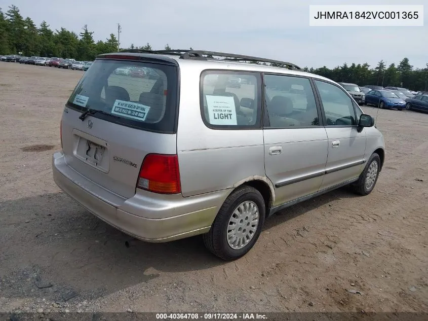 1997 Honda Odyssey Lx VIN: JHMRA1842VC001365 Lot: 40364708