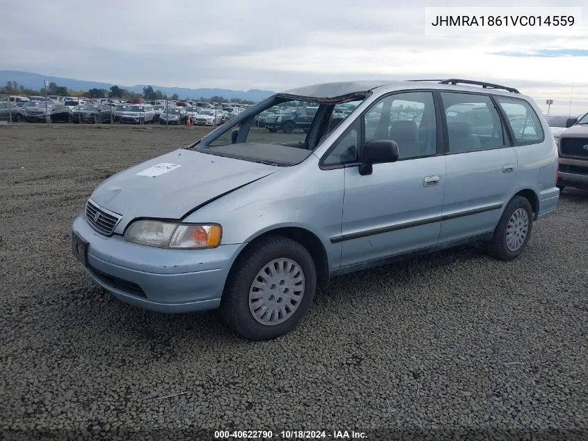 1997 Honda Odyssey Lx VIN: JHMRA1861VC014559 Lot: 40622790