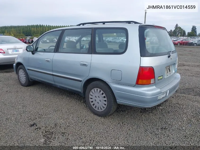 1997 Honda Odyssey Lx VIN: JHMRA1861VC014559 Lot: 40622790