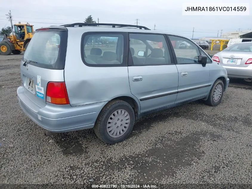 1997 Honda Odyssey Lx VIN: JHMRA1861VC014559 Lot: 40622790