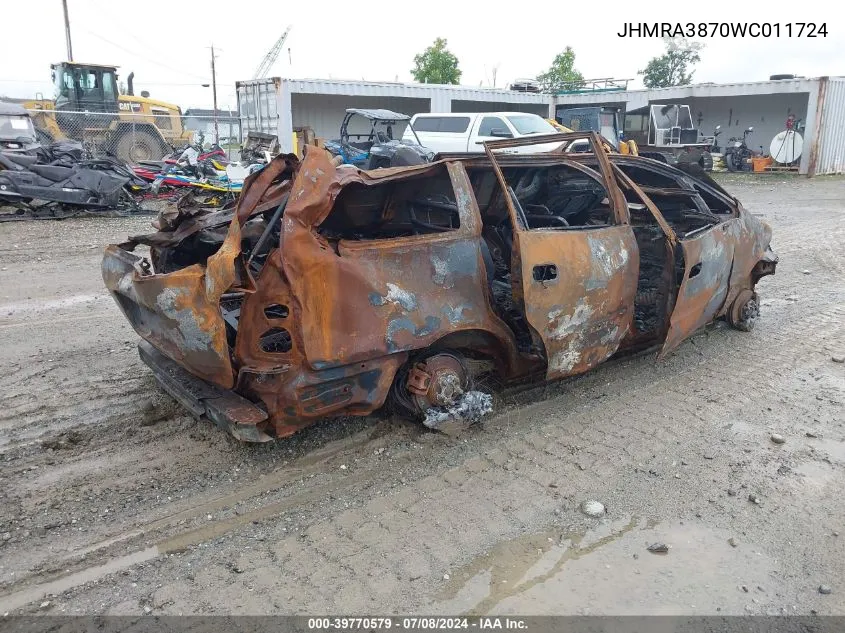 JHMRA3870WC011724 1998 Honda Odyssey Ex