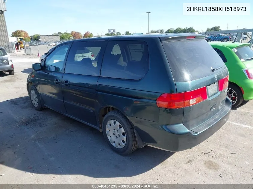 2HKRL1858XH518973 1999 Honda Odyssey Lx