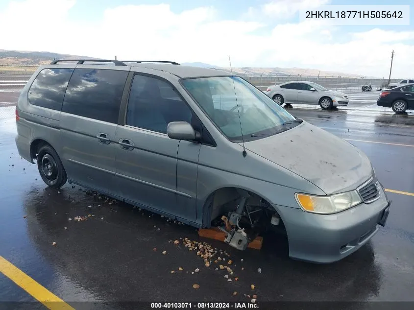 2HKRL18771H505642 2001 Honda Odyssey Ex