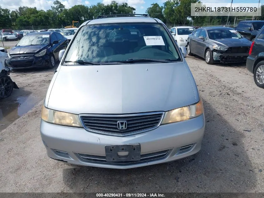 2HKRL18731H559780 2001 Honda Odyssey Ex