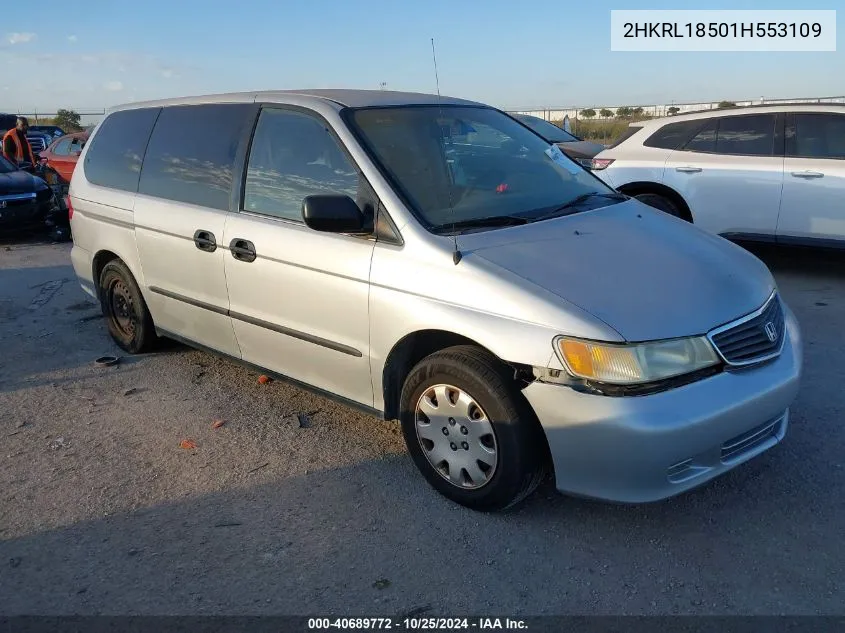 2HKRL18501H553109 2001 Honda Odyssey Lx