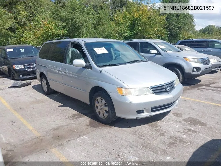 5FNRL18682B021597 2002 Honda Odyssey Ex