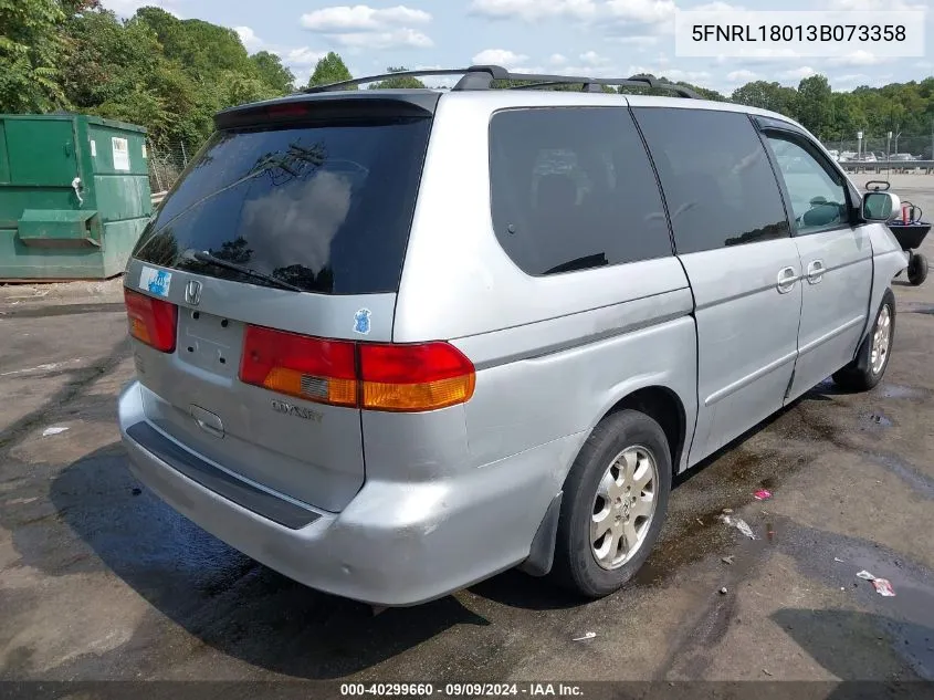 5FNRL18013B073358 2003 Honda Odyssey Ex-L