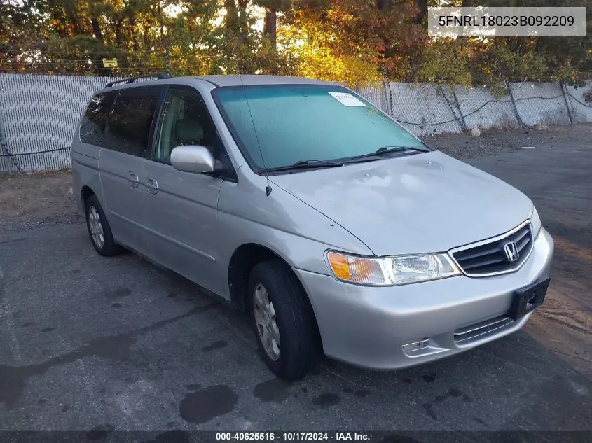 5FNRL18023B092209 2003 Honda Odyssey Exl