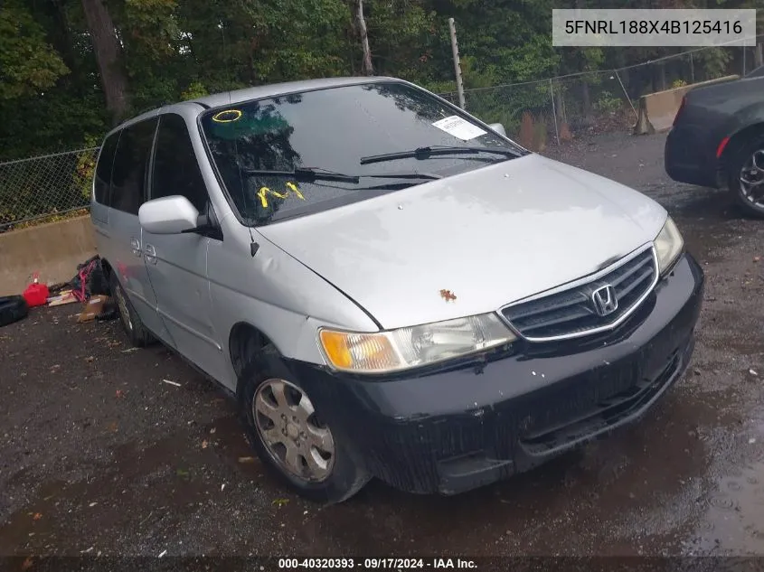 5FNRL188X4B125416 2004 Honda Odyssey Ex