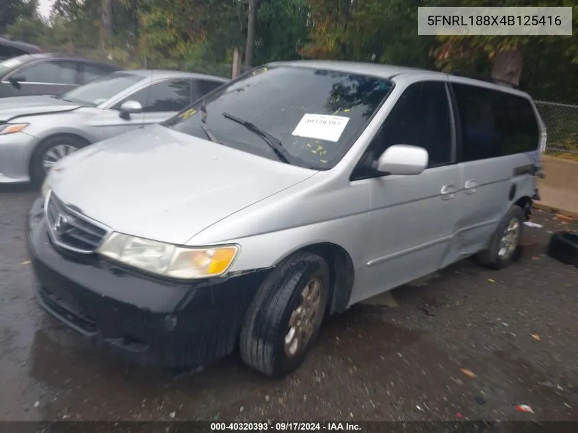 5FNRL188X4B125416 2004 Honda Odyssey Ex