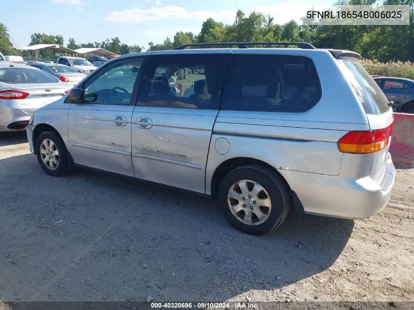 5FNRL18654B006025 2004 Honda Odyssey Ex