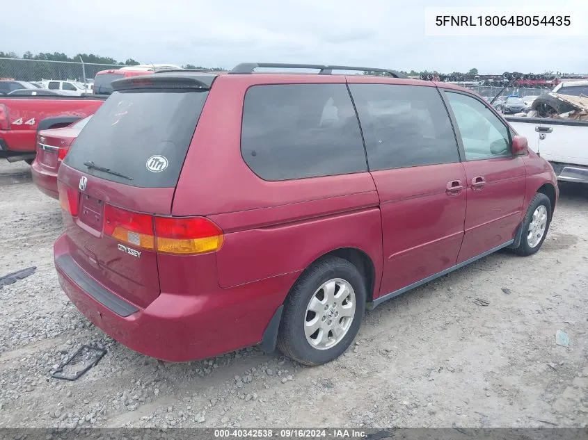 5FNRL18064B054435 2004 Honda Odyssey Exl