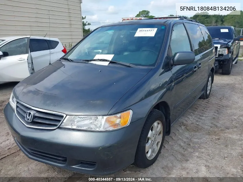 5FNRL18084B134206 2004 Honda Odyssey Ex-L